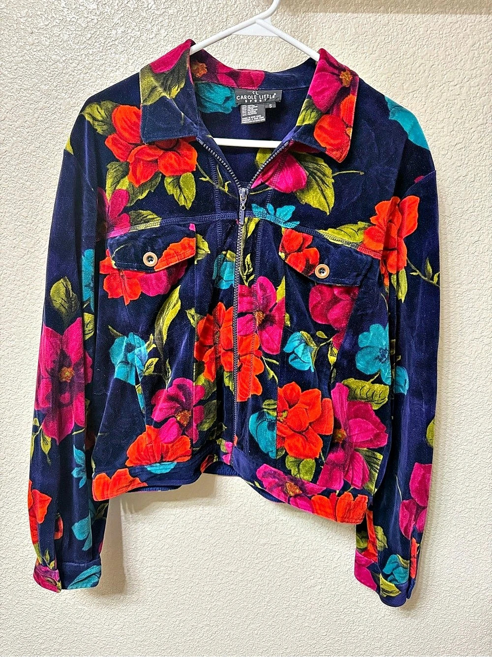 Carol Little Floral Cropped Jacket